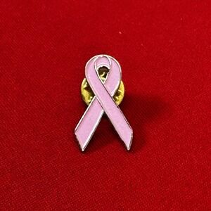 Pink Awareness Ribbon Lapel Pin